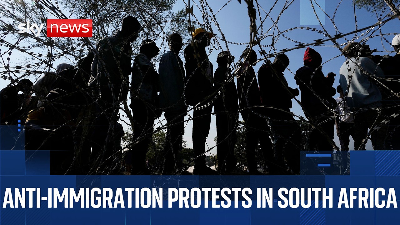 Anti-immigration protests in South Africa