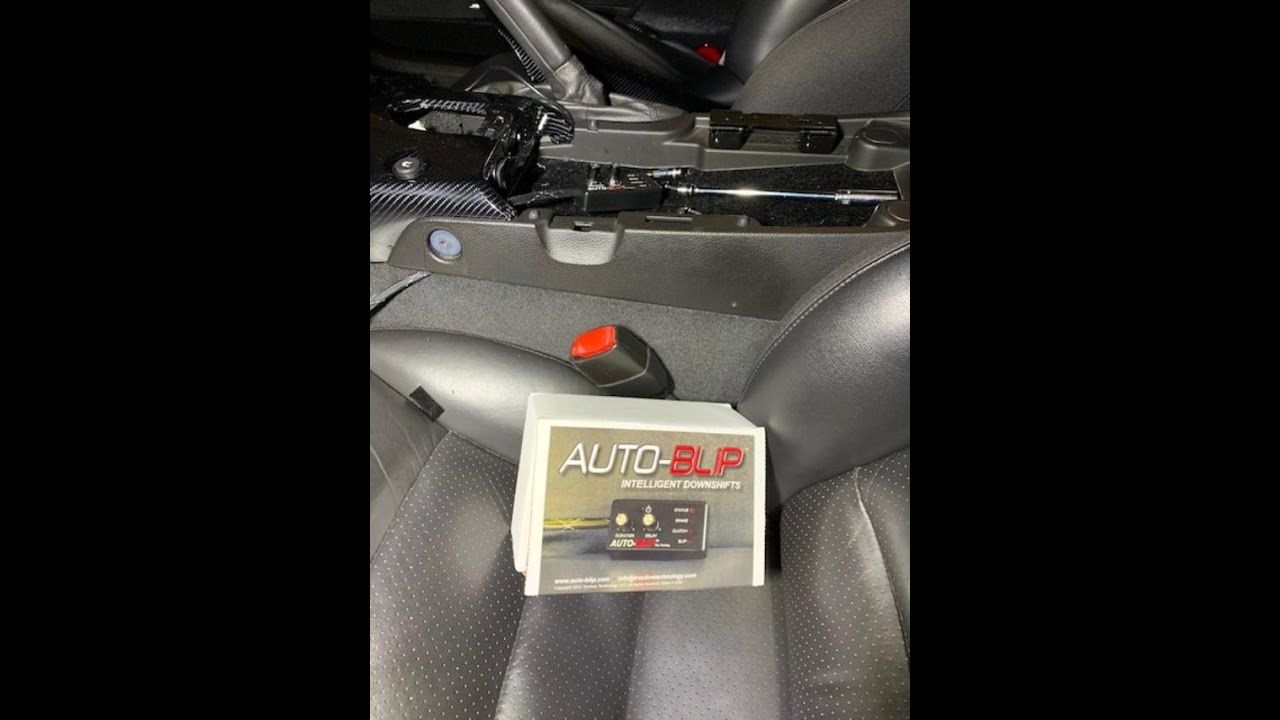 C6 Corvette AUTO-BLIP Install