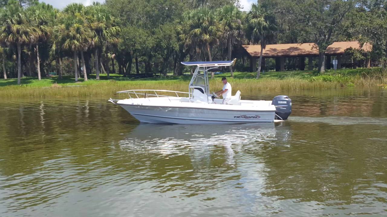 Used 2004 Triumph Boats 210 CC for sale in Seminole Florida 33772