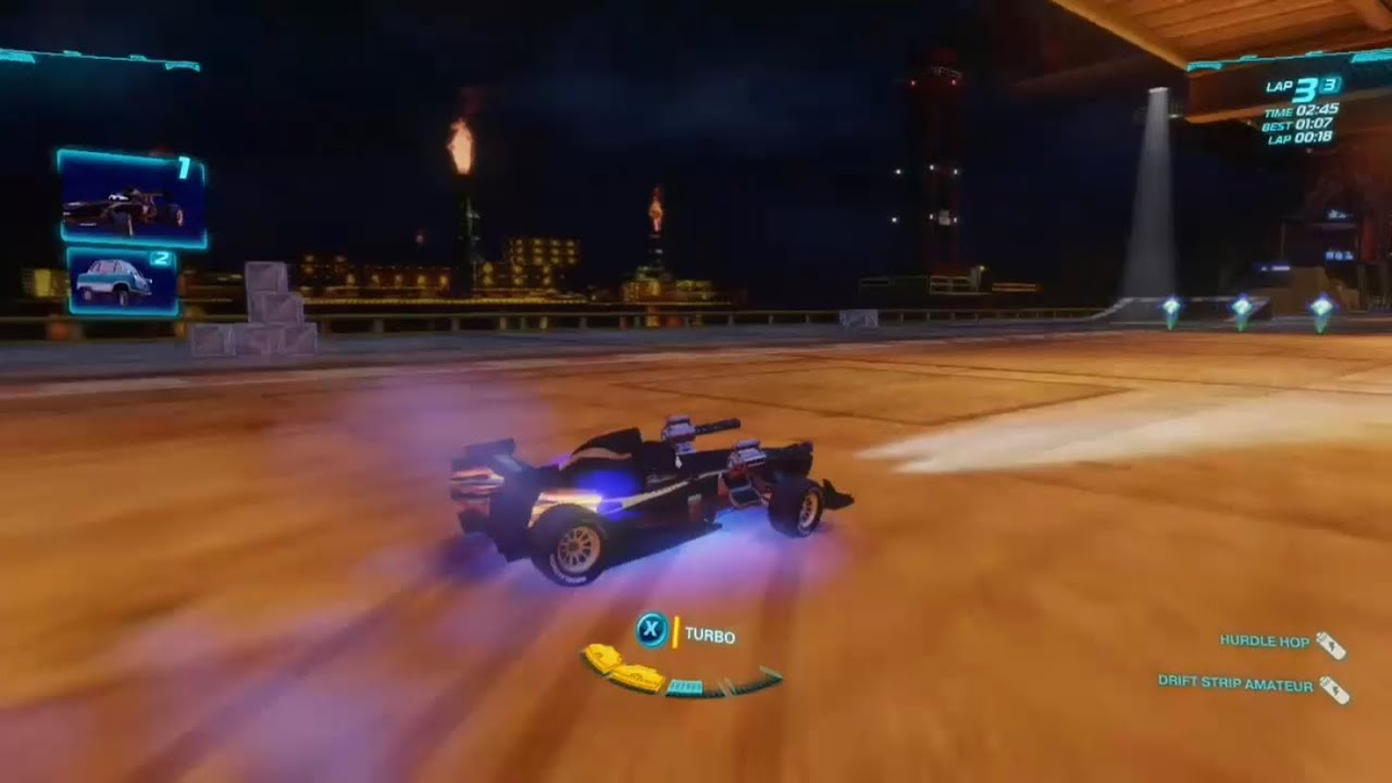 Cars 2 The Video Game | Midnight Francesco - all the Training and Clearance Level 1 |