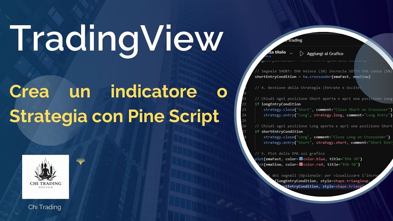 TradingView: Crea la Tua Strategia o Indicatore con Pine Script
