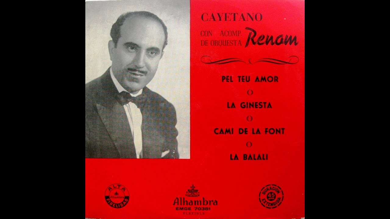 Gaietà Renom - Pel Teu Amor - EP 1958