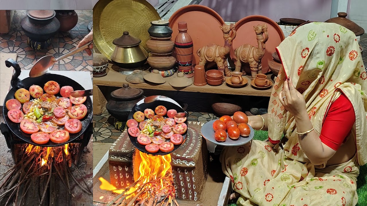 चूल्हे का खाना #rajasthani food and farming