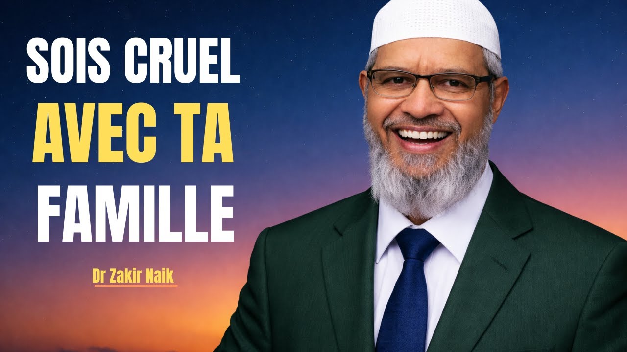 Pourquoi Tu Dois Être Cruel Même avec ta Famille (Ça Va Te Bouleverser) |  Dr Zakir Naik