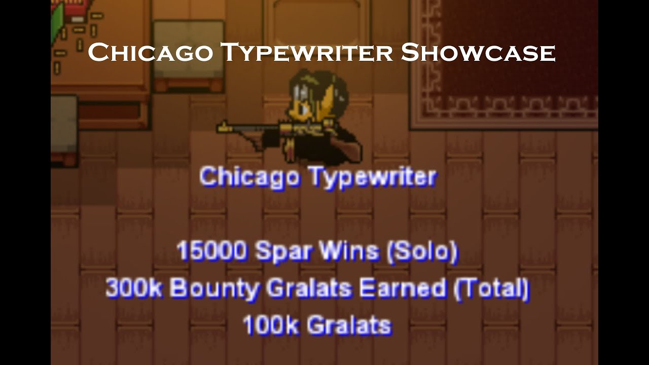 GraalOnline Era - Chicago Typewriter Showcase