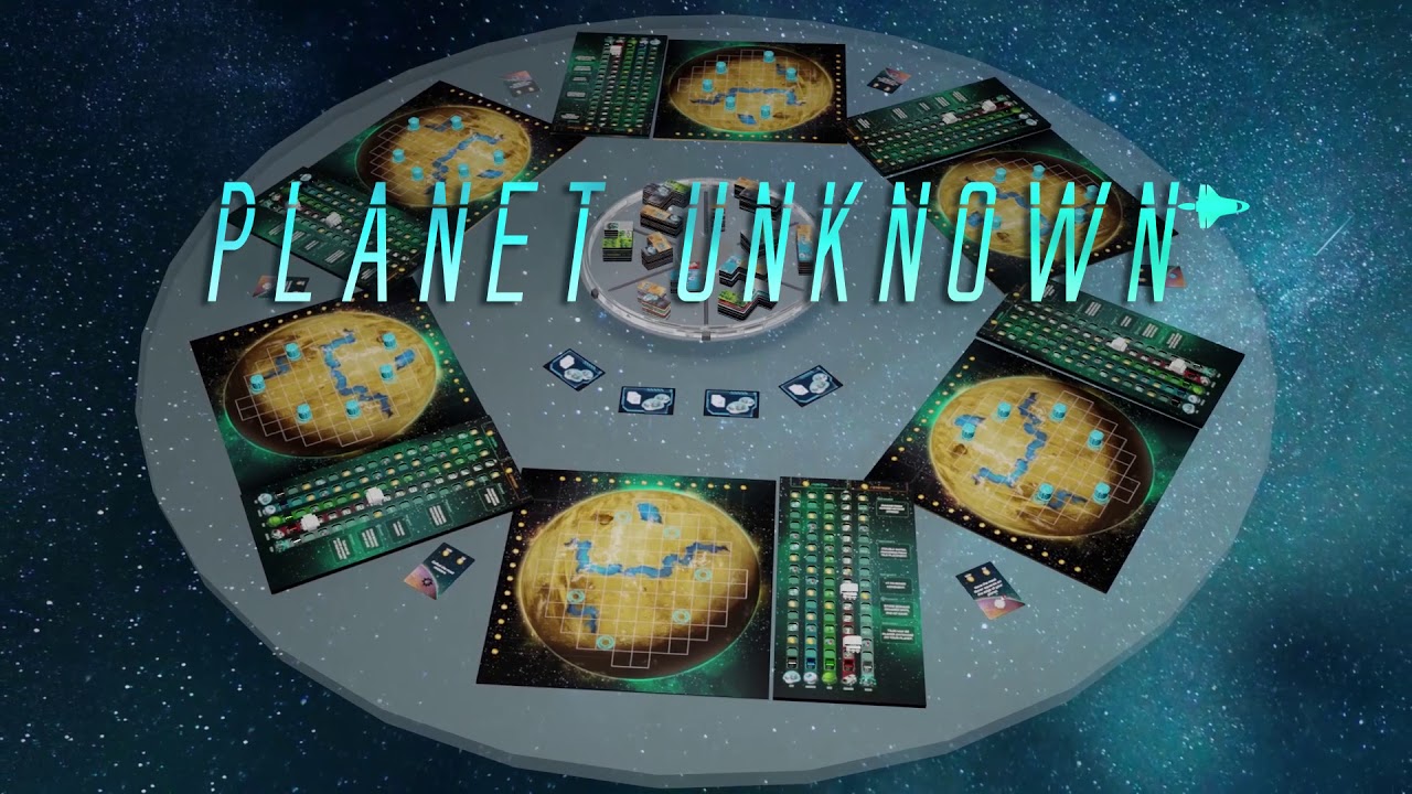Planet Unknown Board Game - Kickstarter Project Video