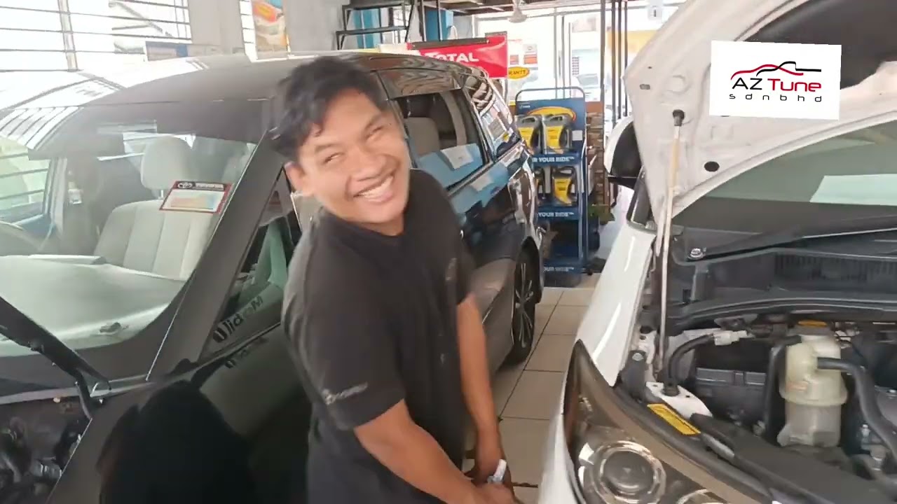 Toyota Estima brake tenggelam