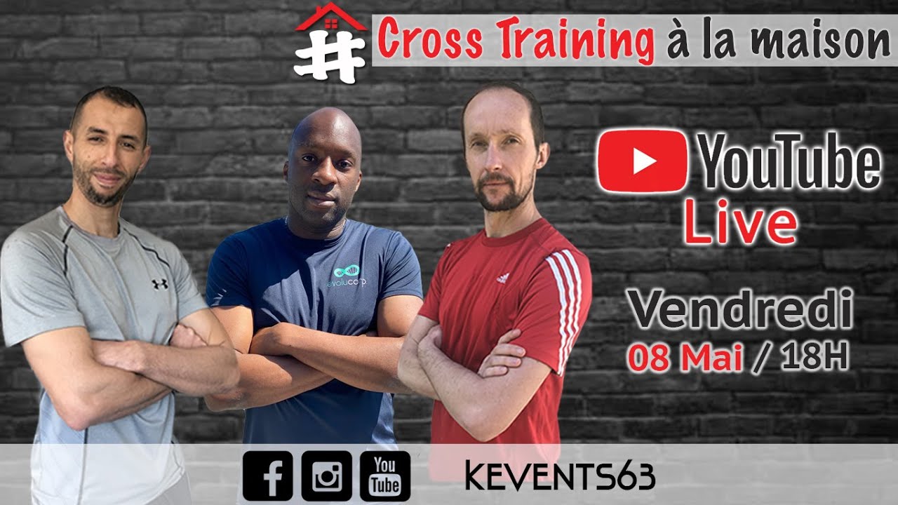 Live Cross training à la maison
