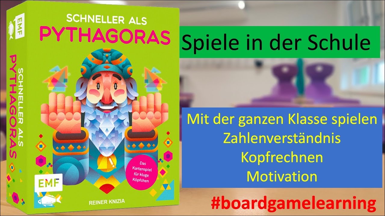 #boardgamelearning Schneller als Pythagoras (EMF 2024) - spielend Mathe lernen