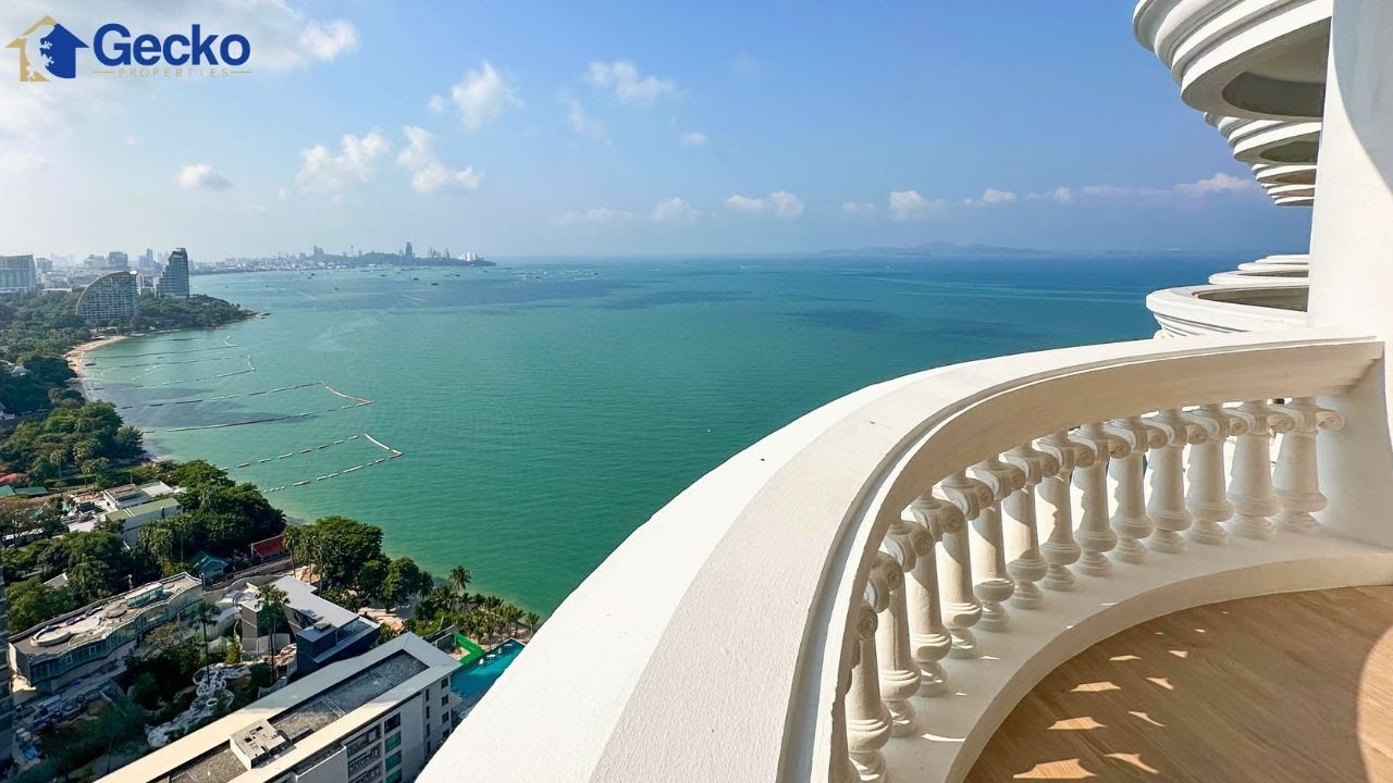 Stunning 1 Bed Condo in Park Beach Wongamat Pattaya For Rent 25k Baht