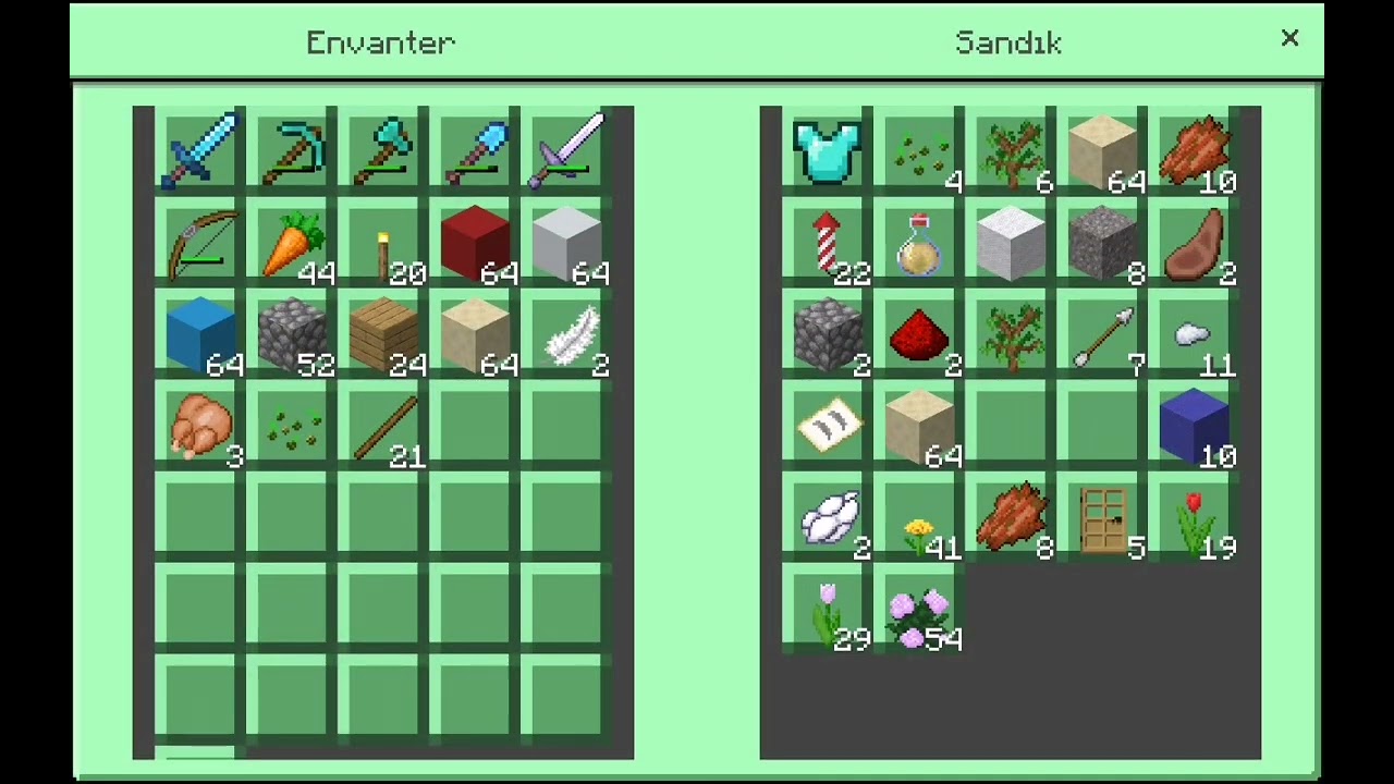 Mincratın 16 ıncı bölümü ağaç ev yaptık 