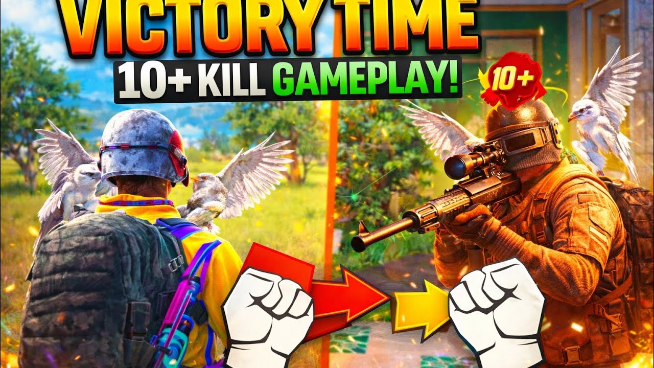 BGMI 10+ Kill Monster Gameplay 💥 | Full Action #bgmi #bgmigameplay #gaming #10pluskills 