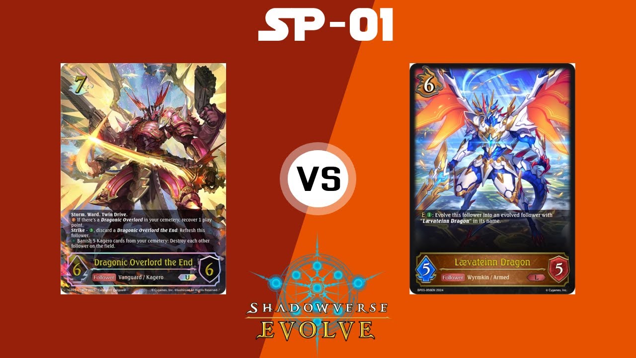 [SP-01] Kagero Vanguard против Armed Dragoncraft! Раунд 3! Shadowverse Evolve! Турнир по релизу