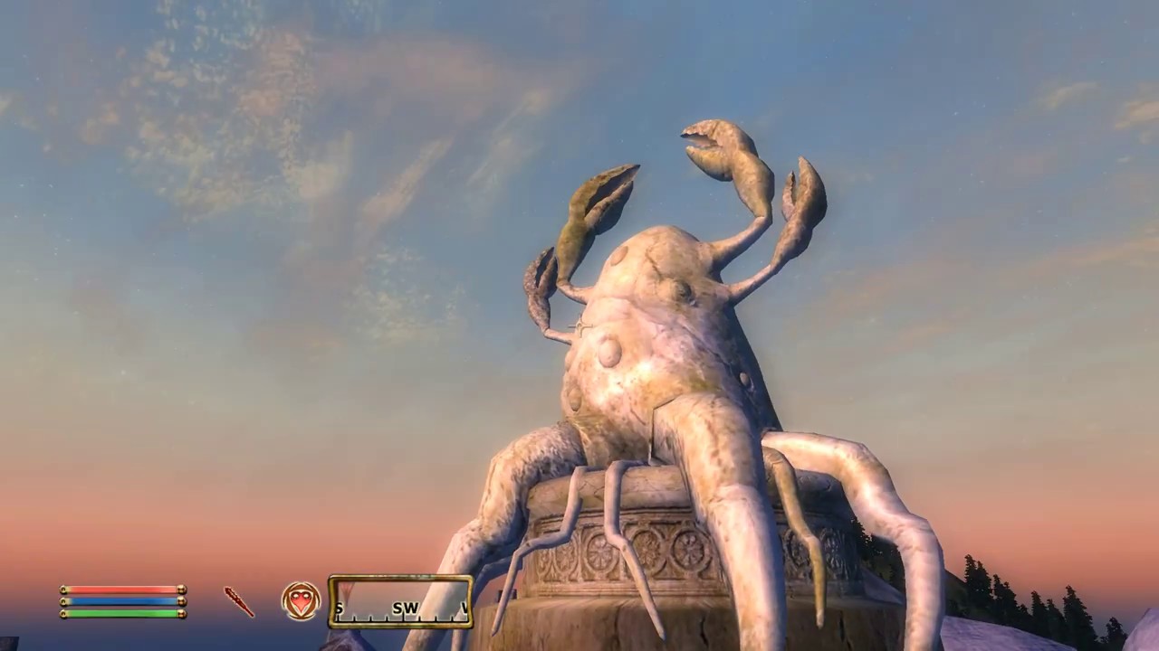 HOW BIG IS THE MAP in The Elder Scrolls IV: Oblivion? Walk Across the Map