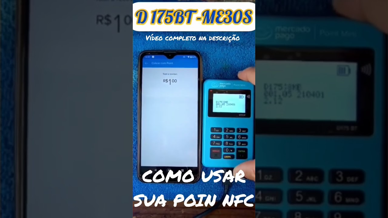 COMO USAR SUA POINT MINI NFC - PAREAMENTO VIA BLUETOOTH 