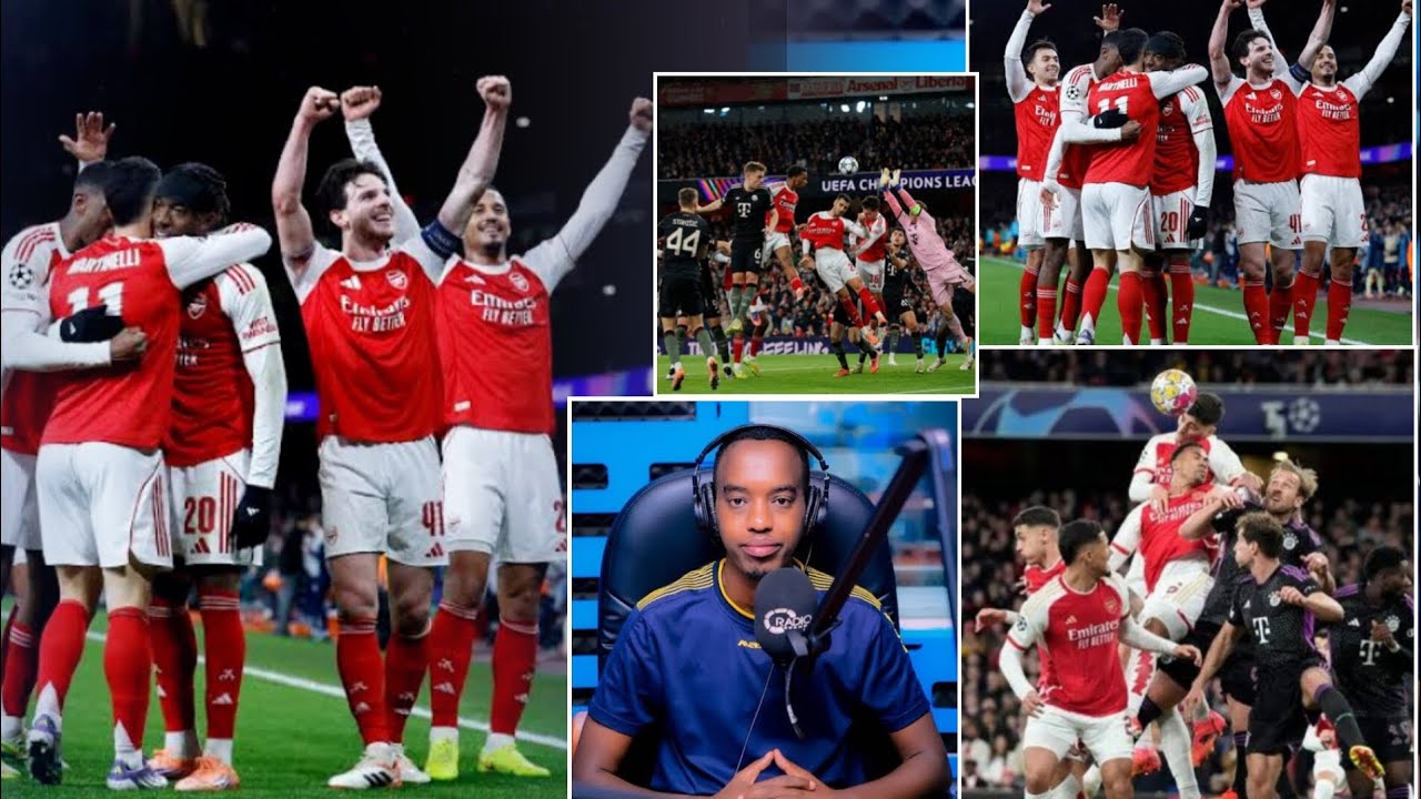 UBUSESENGUZI ARSENAL YATSINZE BAYERN MUNICH IYIRUSHA IBINTU BYOSE #ucl