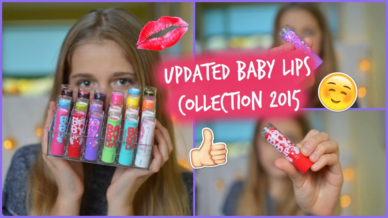 Updated Baby Lips Collection 2015! | EvieEllen