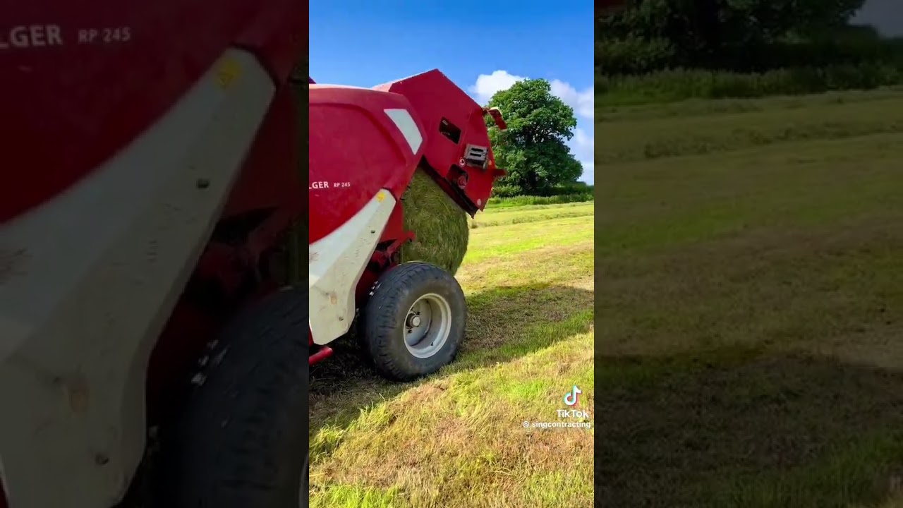 john deere & lely welger #tractor #silage #machinery #johndeere #lely