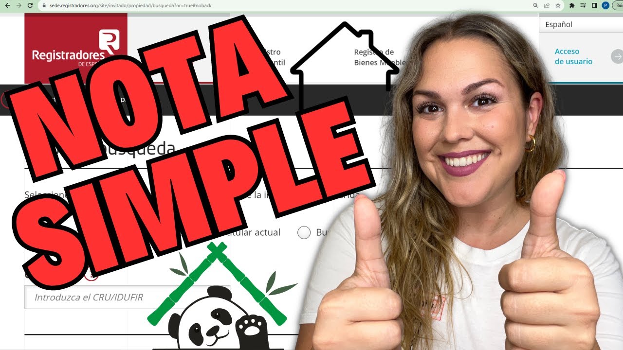 CÓMO SACAR  ONLINE y DESDE TU CASA una NOTA SIMPLE 📃