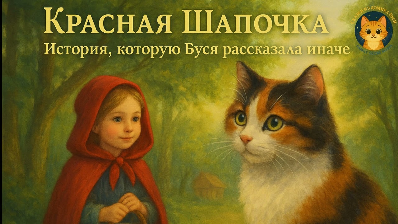Красная Шапочка. История, которую Буся рассказала иначе.