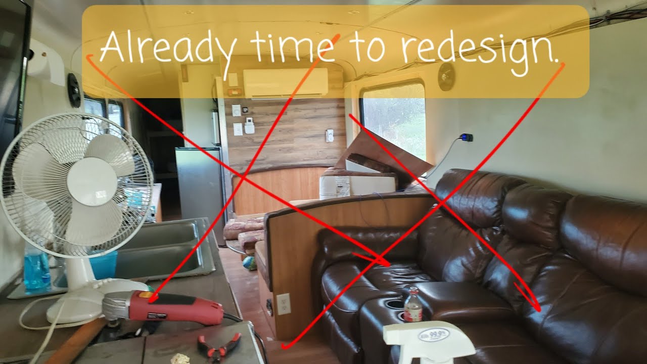 MCI Bus Conversion - A mid build major change.