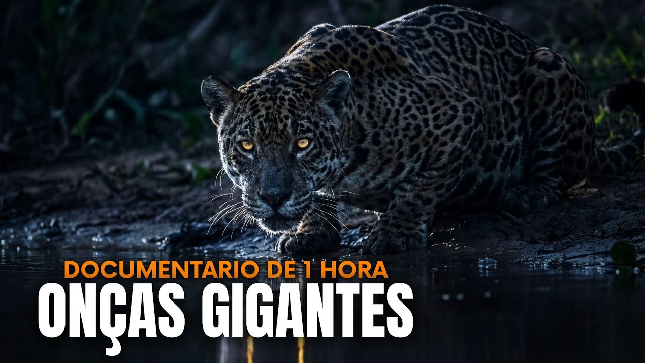 ONÇAS GIGANTES DO PANTANAL: As Caçadoras Noturnas das Margens dos Rios - Documentário
