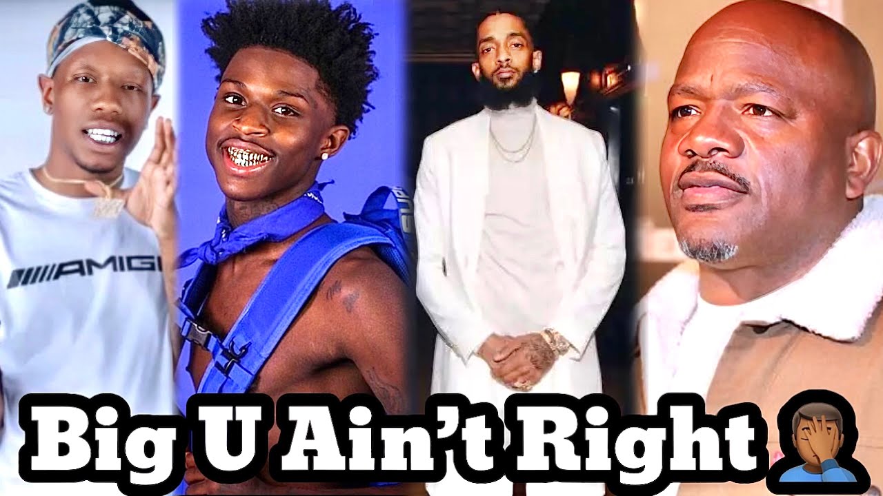 Nipsey Hussle Potna ❌POS£D BigU Setting🆙 Quando Rondo & Lul Pab + Otha 6owes REAL BACK DOE KING