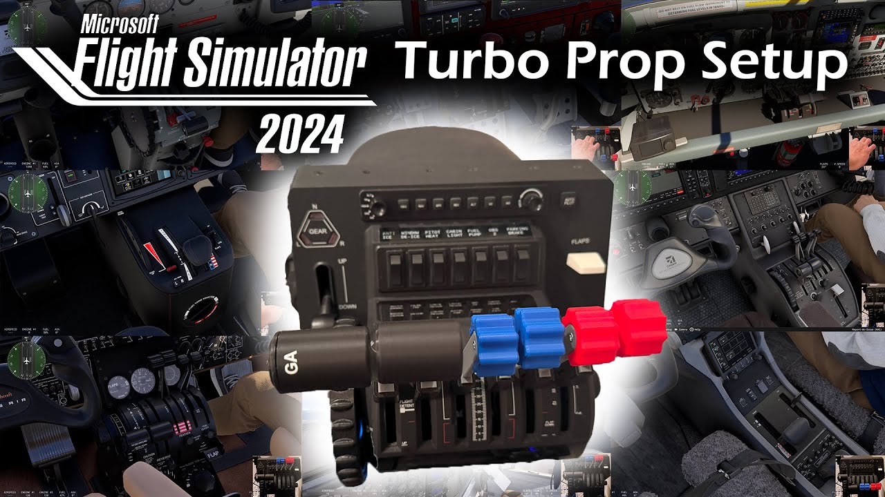 MSFS 2024 Setting Up Turbo Props with Honeycomb Bravo Throttle Quadrant