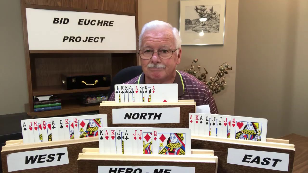 Bid Euchre Project How do I open my hand?