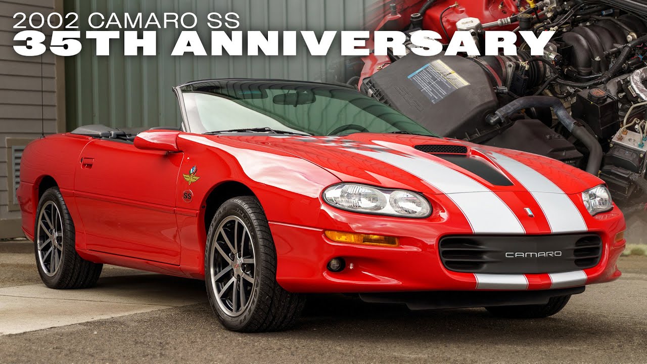 2002 Chevrolet Camaro SS SLP 35th Anniversary 6-Speed Convertible (Bring-A-Trailer)