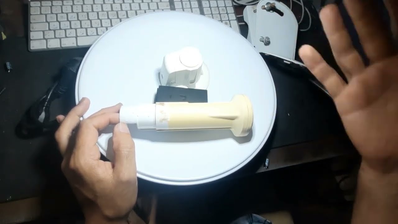فلاش واعادة ضبط المصنع وكيفية برمجة جهاز او صحن ubnt PowerBeam M5 /300 /hard resit