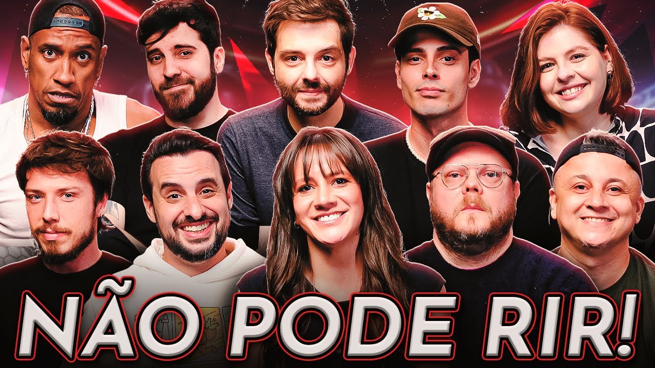 NÃO PODE RIR -  Vinheteiro, Juliano Coração, Robertinho, Criss Paiva e Gabrielle Heinz #UTC 356