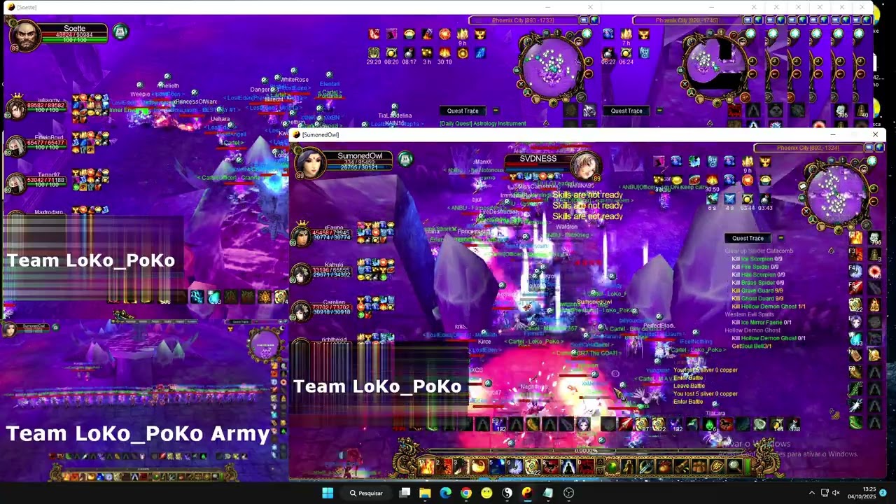 Talisman Online War - See what happens when 5 guilds try to beat 3 guilds... - 04/10/2025