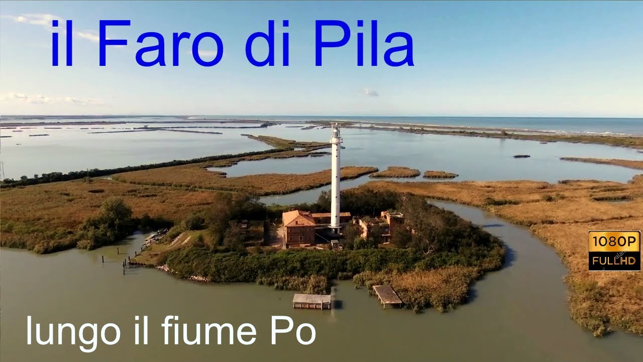 il faro di Pila punta Maestra (Lungo il fiume Po)