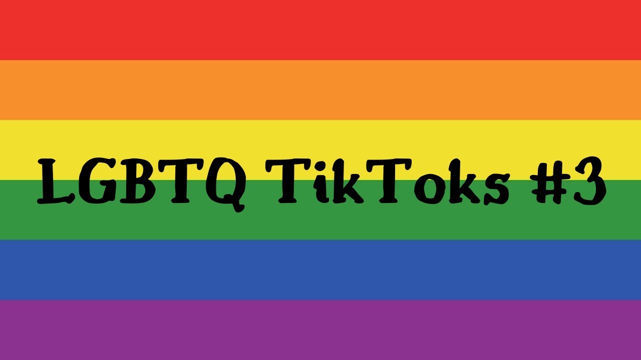 LGBTQ+ tiktoks to celebrate the start of pride month!