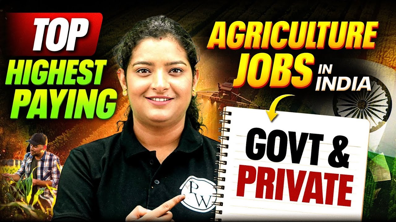 TOP Highest Paying Agriculture Jobs in India | Govt & Private Jobs! Highest Paying Jobs