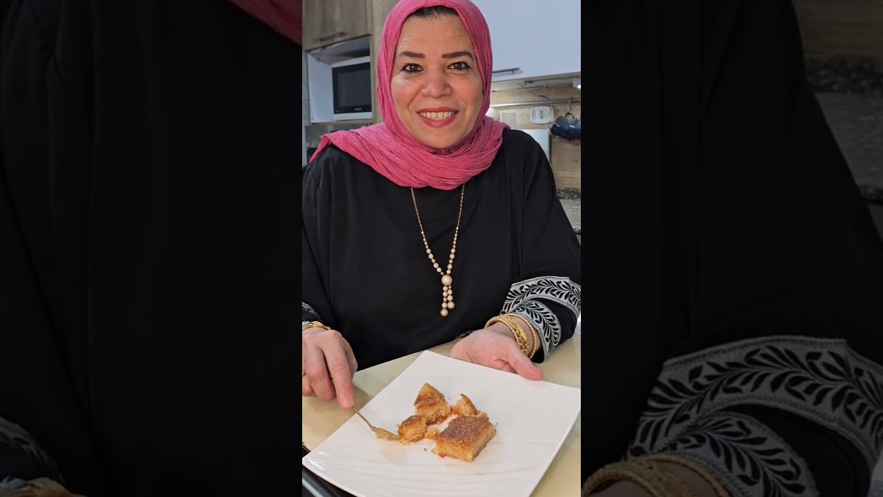 البسبوسة الصح مقادير وطريقة هادى حبايبك  بيها ووفريها
