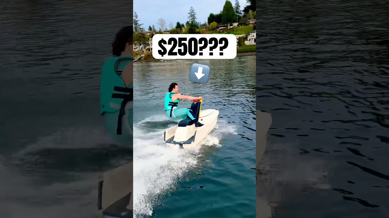 Testing The Cheapest Jetski EVER #shorts