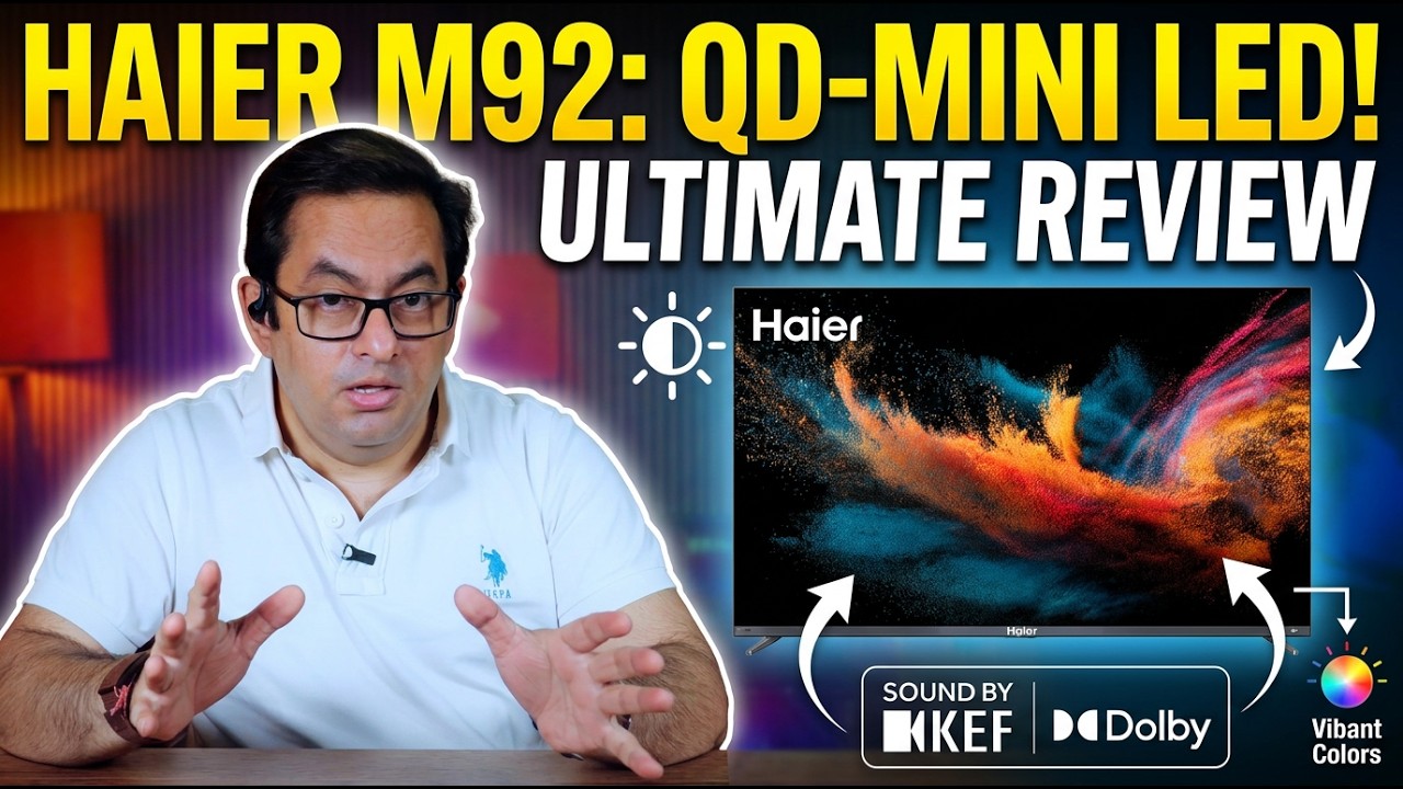 Haier QD Mini LED M92 65&rdquo; Review - Is This the Ultimate Smart TV of 2026?