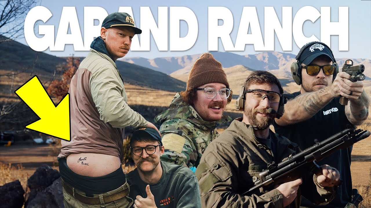 LOST A BET AT GARAND THUMB'S RANCH!