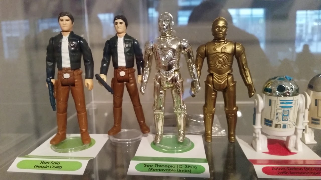 Full set Vintage Star Wars figure collection with variation sample