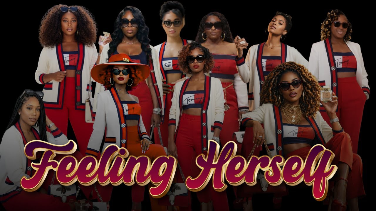 FEELING HERSELF - POWER, PRIDE AND PEACE WITHIN.