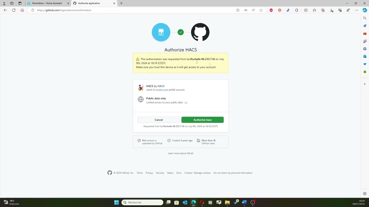 Home Assistant   Installer HACS et Tuya