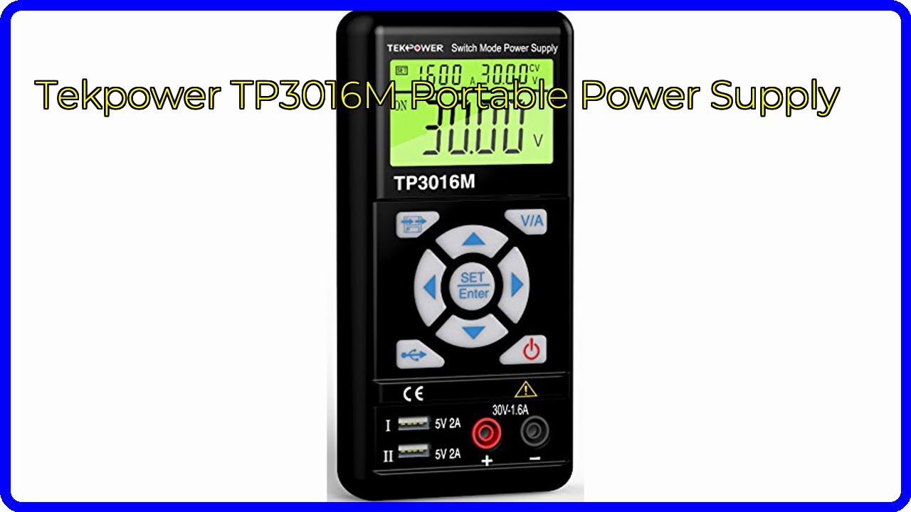 REVIEW (2026): Tekpower TP3016M Portable Power Supply. ESSENTIAL details.