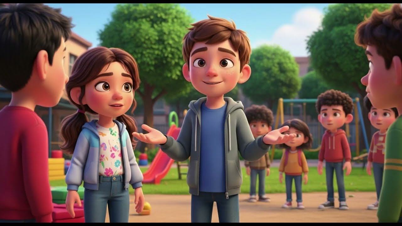 Desenho Animado Infantil O Garoto que Encontrou um Botão de Recomeçar Historinha infantil l