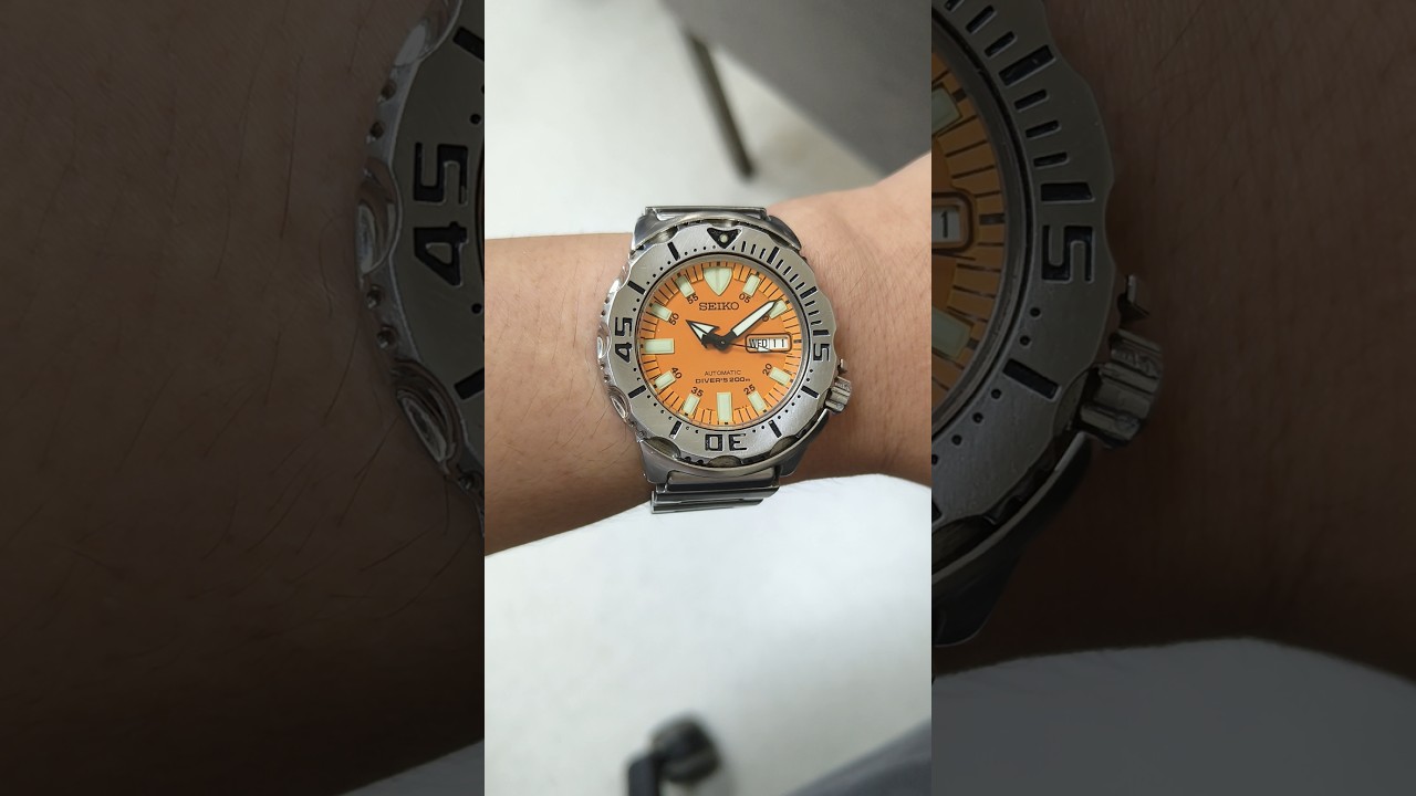 Seiko Orange Monster! 8F56-0070 