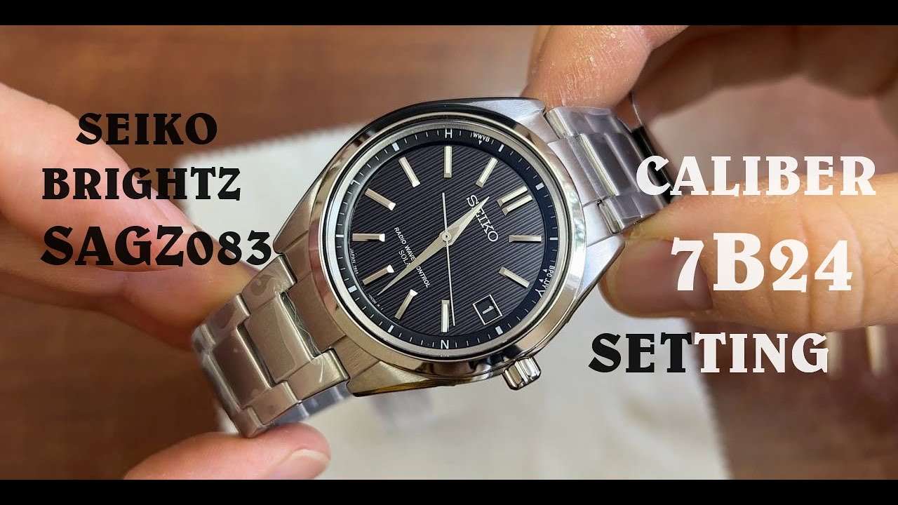 Огляд та налаштування годинника SEIKO BRIGHTZ SAGZ083 [7B24] setting від BEZEL