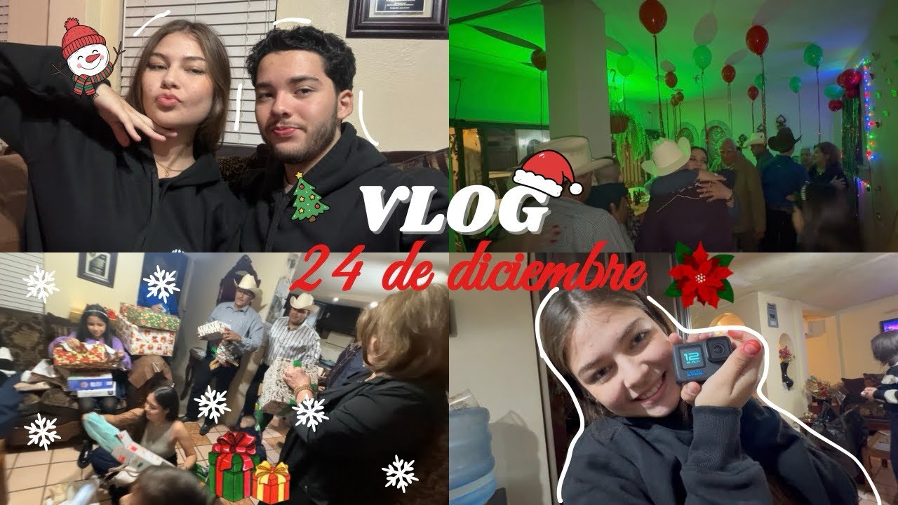 Así me la pasé el 24 DE DICIEMBRE (primera navidad con mi novio) | Vlog 