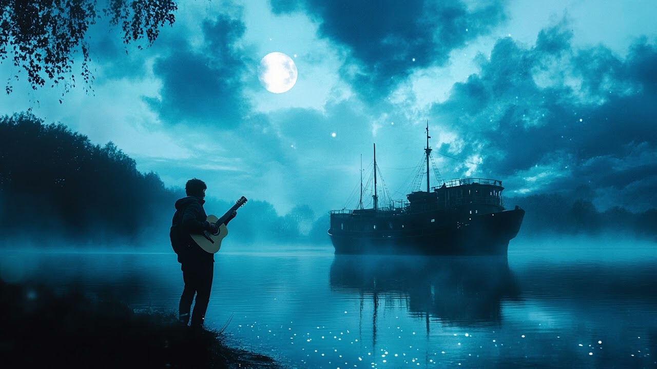 Among The Stars - Everet Almond TV screen saver plus music