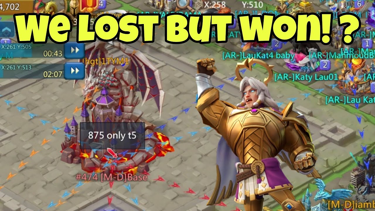Lords Mobile - LEGENDARY WOW. I thought we already lost BUT... Genious move saved the day